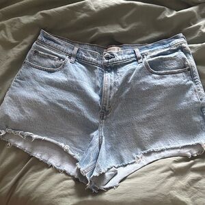 Abercrombie & Fitch Light Wash Jean Shorts